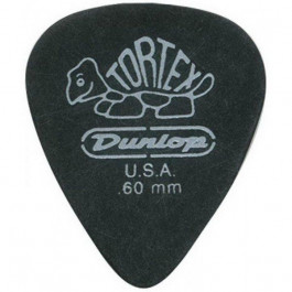 Dunlop 488R.60 Refill Tortex Black Gold Standard 0.6мм, 72 шт. (488R.60 Refill)