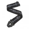 Planet waves PW50PLA04 Planet Lock Guitar Strap, Barbed Wire - зображення 1