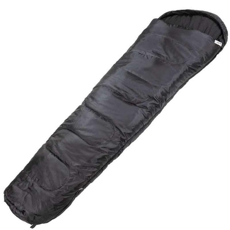 Fox Outdoor Mummy Sleeping Bag, black (31622A) - зображення 1