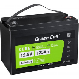   Green Cell CAV13 LiFePO4 12.8V 125Ah 1600Wh