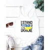 Love&Live Майка жіноча  I stand with Ukraine LLP03833 XXL Біла (LL2000000470870) - зображення 1