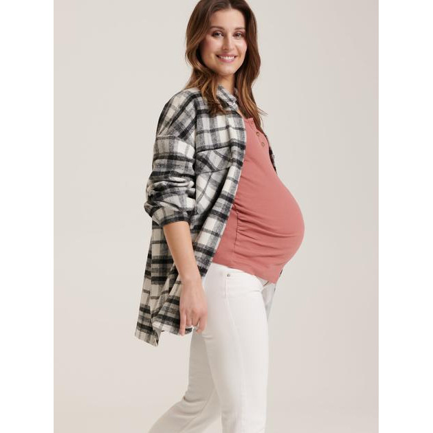 SINSAY Майка для вагітних жіноча  7167K-30X S Рожева (5904426975230) - зображення 1