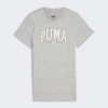 PUMA Сіра жіноча футболка  SQUAD Graphic Tee 681537/04 M - зображення 4