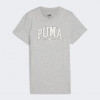 PUMA Сіра жіноча футболка  SQUAD Graphic Tee 681537/04 XS - зображення 4