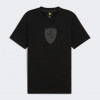 PUMA Чорна чоловіча футболка  Ferrari Race Graphic Tee 627052/01 M - зображення 4