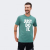 Nike Зелена чоловіча футболка  M NSW TEE 12MO JDI SP24 FQ3796-361 M - зображення 1
