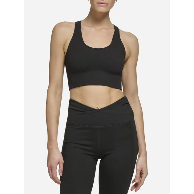 DKNY Спортивний топ для фітнесу жіночий  NY (DKNY) 260943971 XS Чорний (1159807413) - зображення 1