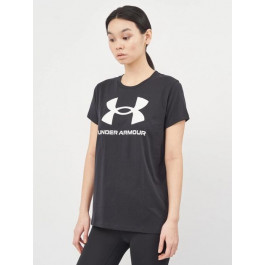   Under Armour Футболка жіноча  Ua W Sportstyle Logo Ss 1356305-001 XS Чорна (194511804568)