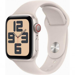   Apple Watch SE 2 GPS + Cellular 44mm Starlight Alu. Case w. Starlight S. Band - M/L (MRGW3)