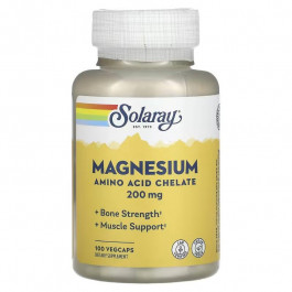   Solaray Magnesium 200 mg 100 вегетаріанських капсул