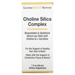   California Gold Nutrition Choline Silica Complex 30 ml