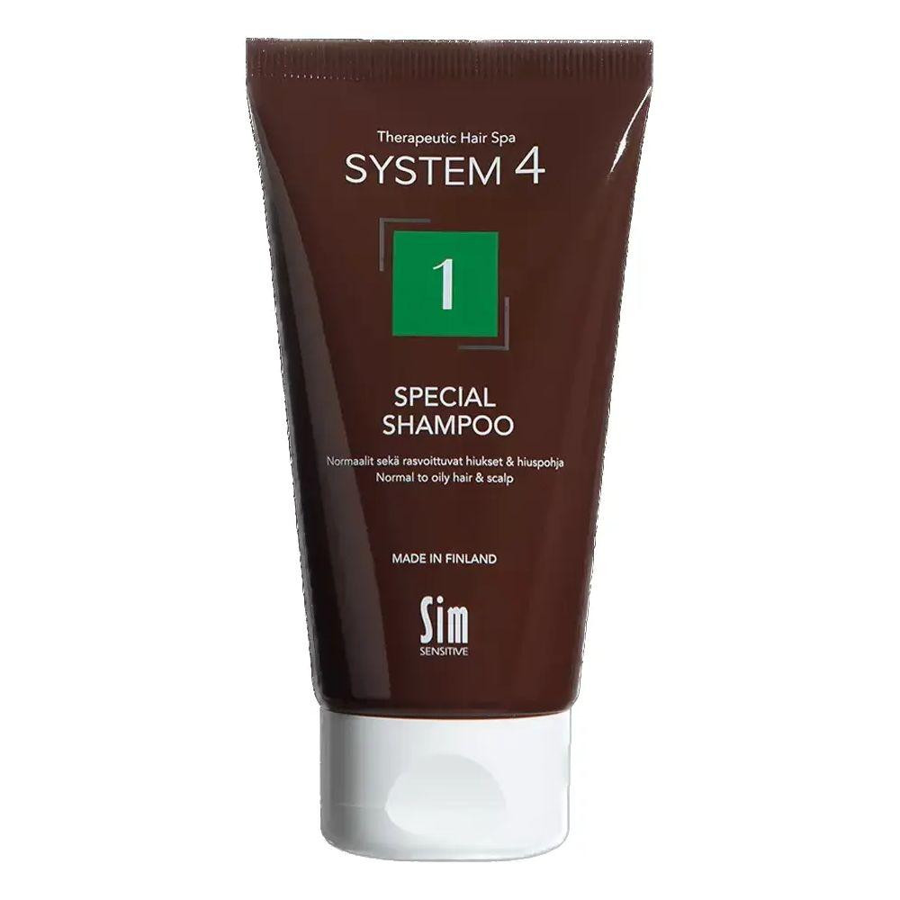 Sim Sensitive Шампунь  System 4 №1 Special Shampoo 75 мл для нормальної шкіри голови і схильної до жирності - зображення 1