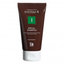 Sim Sensitive Шампунь  System 4 №1 Special Shampoo 75 мл для нормальної шкіри голови і схильної до жирності
