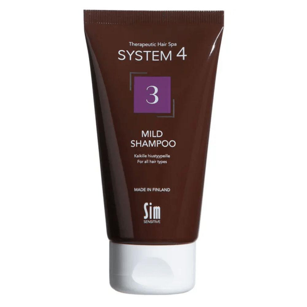 Sim Sensitive Шампунь  System 4 №3 Mild Shampoo 75 мл для всіх типів волосся - зображення 1