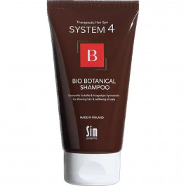 Sim Sensitive Біо Ботанічний шампунь  System 4 Bio Botanical Shampoo 75 мл від випадіння волосся