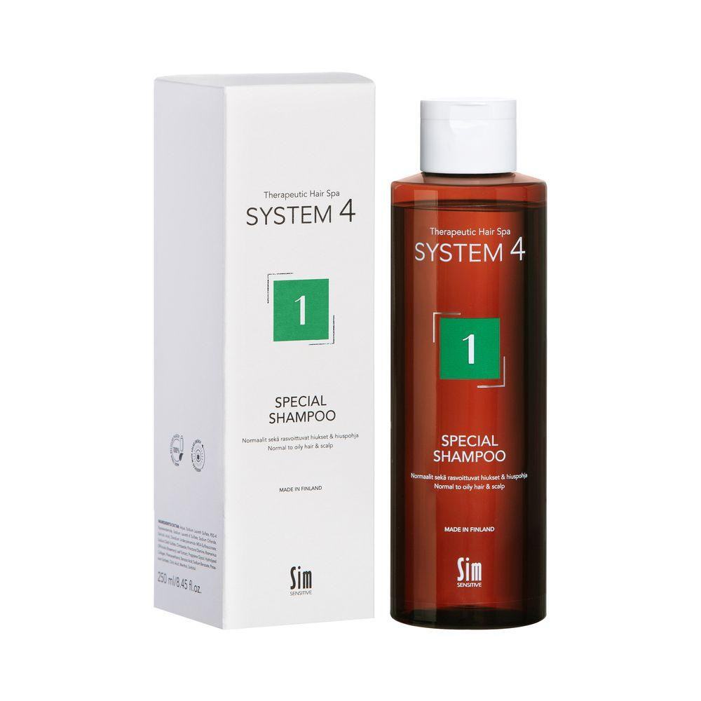 Sim Sensitive Шампунь  System 4 №1 Special Shampoo 250 мл для нормальної шкіри голови і схильної до жирності - зображення 1