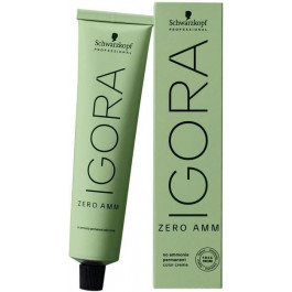   Schwarzkopf Перманентна крем-фарба для волосся  Igora Zero AMM без аміаку 6-68 Темно-русявий шоколадно-червоний 