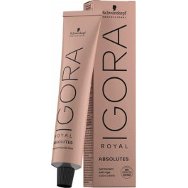   Schwarzkopf Перманентна крем-фарба для волосся  Igora Royal Absolutes 6-60 Dark Blonde Chocolate Natural 60 мл (