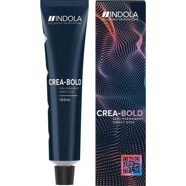 INDOLA Крем-фарба  Crea-Bold Semi-Permanent з пігментами прямої дії Turquoise Blue 100 мл (4045787903263) - зображення 1