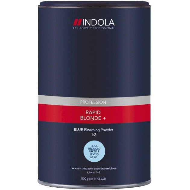 INDOLA Блакитна пудра для освітлення волосся  Rapid Blond+ 450 г (4045787790542) - зображення 1