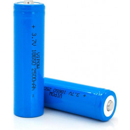   Vipow 18650 2500mAh Li-Ion  1шт ICR18650 TipTop (ICR18650-2500mAhTT)