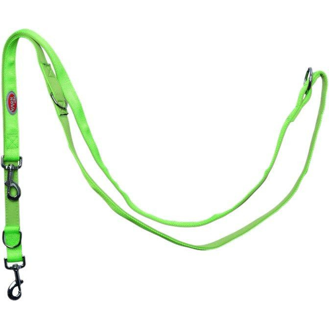 Pet Nova Поводок регулируемый  Adjust XL 2.5x240 см Салатовый (L-NEO-ADJUST-LIGHTGREEN-XL) (5903031443769 ) - зображення 1