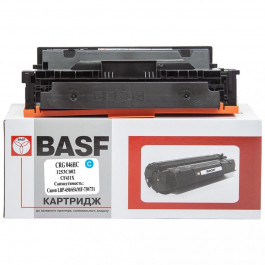 BASF Картридж Canon 046H, 1253C002/CF411X Cyan (KT-046HC-U)