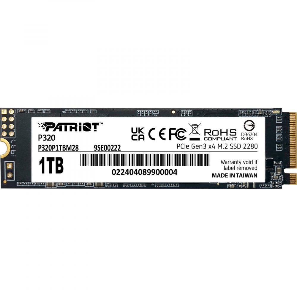 PATRIOT P320 1 TB (P320P1TBM28) - зображення 1
