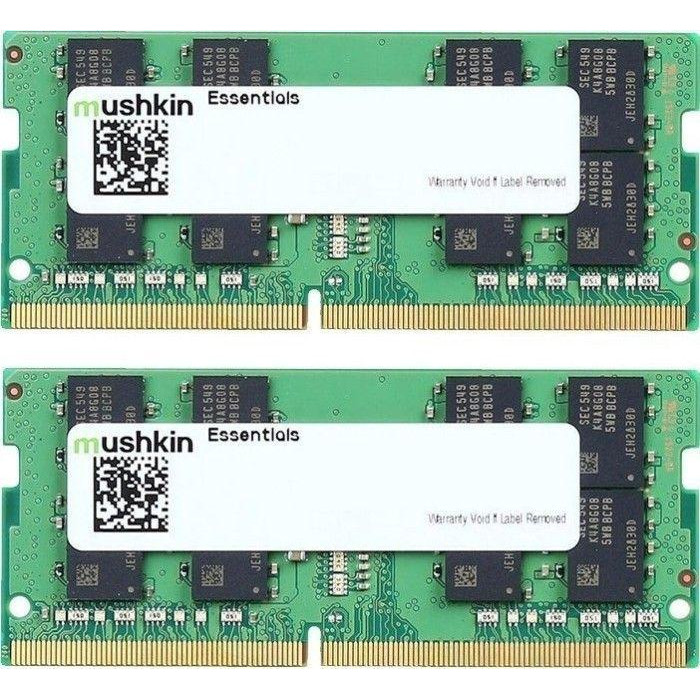 Mushkin 32 GB SO-DIMM DDR4 3200 MHz Essentials (MES4S320NF32G) - зображення 1