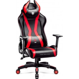 Diablo Chairs X-Horn 2.0 King Size Black/Red