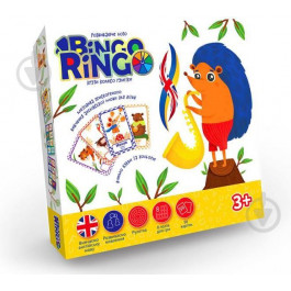   Danko Toys Настольная игра  Bingo Ringo укр-англ (GBR-01-02E)