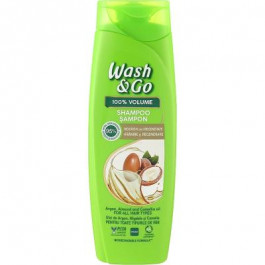 Wash&Go Шампунь  з маслами аргану, мигдалю та ромашки для всіх типів волосся 360 мл (8008970056869)