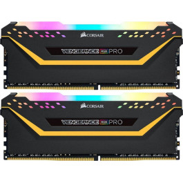   Corsair 32 GB (2x16GB) DDR4 3200 MHz Vengeance RGB Pro Black (CMW32GX4M2E3200C16-TUF)