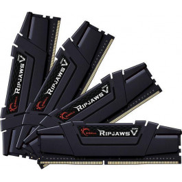 G.Skill 64 GB (4x16GB) DDR4 3600 MHz Ripjaws V (F4-3600C16Q-64GVKC)