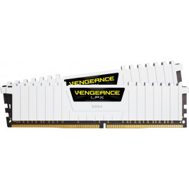 Corsair 16 GB (2x8GB) DDR4 3000 MHz Vengeance LPX White (CMK16GX4M2D3000C16W)