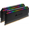 Corsair 16 GB (2x8GB) DDR4 3200 MHz Dominator Platinum RGB Black (CMT16GX4M2E3200C16) - зображення 3