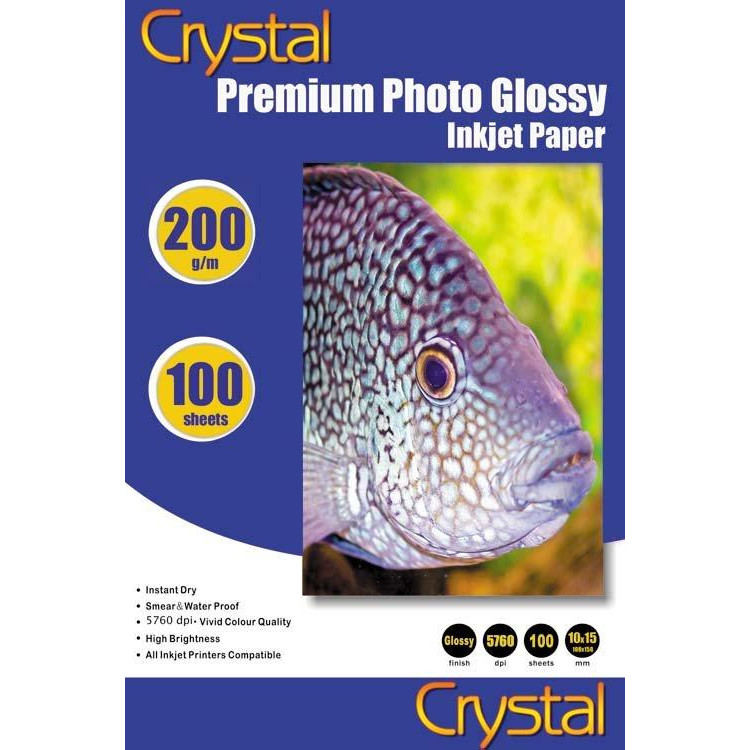 Crystal A6 (10x15), 200 г/м2, 100 (GL-R6-200-100) - зображення 1