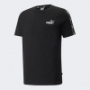 PUMA Футболка  Ess+ Tape Tee 84738201 M  Black (4064535400557) - зображення 6