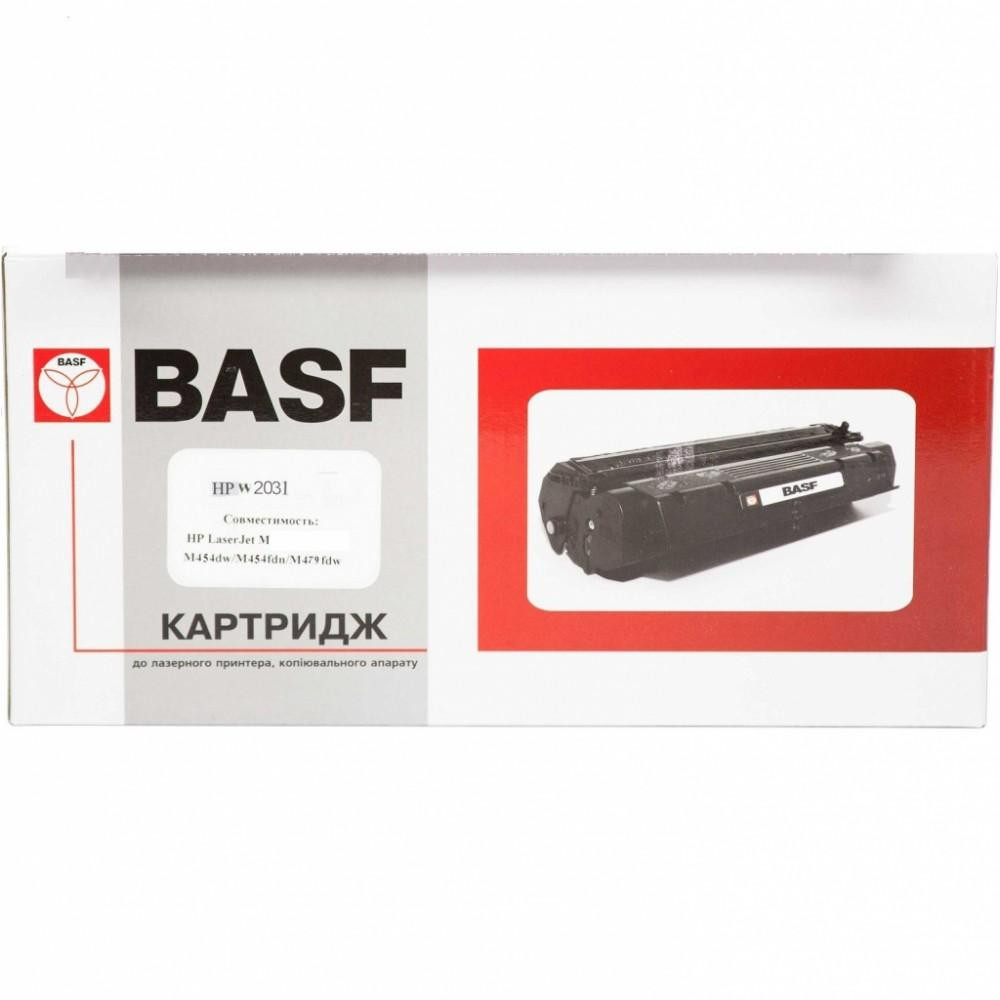 BASF Картридж для HP LJ Pro M454/479 W2031X Cyan без чипа (KT-W2031X-WOC) - зображення 1