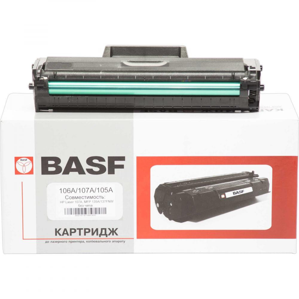 BASF Картридж HP LJ 107/135/ 137/W1106A, without chip (KT-W1106A-WOC) - зображення 1