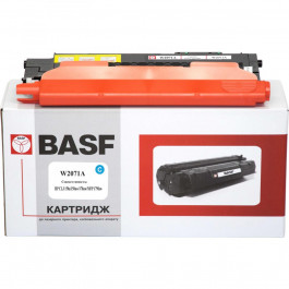 BASF Картридж для HP CLJ 150/178/179 W2071A Cyan без чипа (KT-W2071A-WOC)