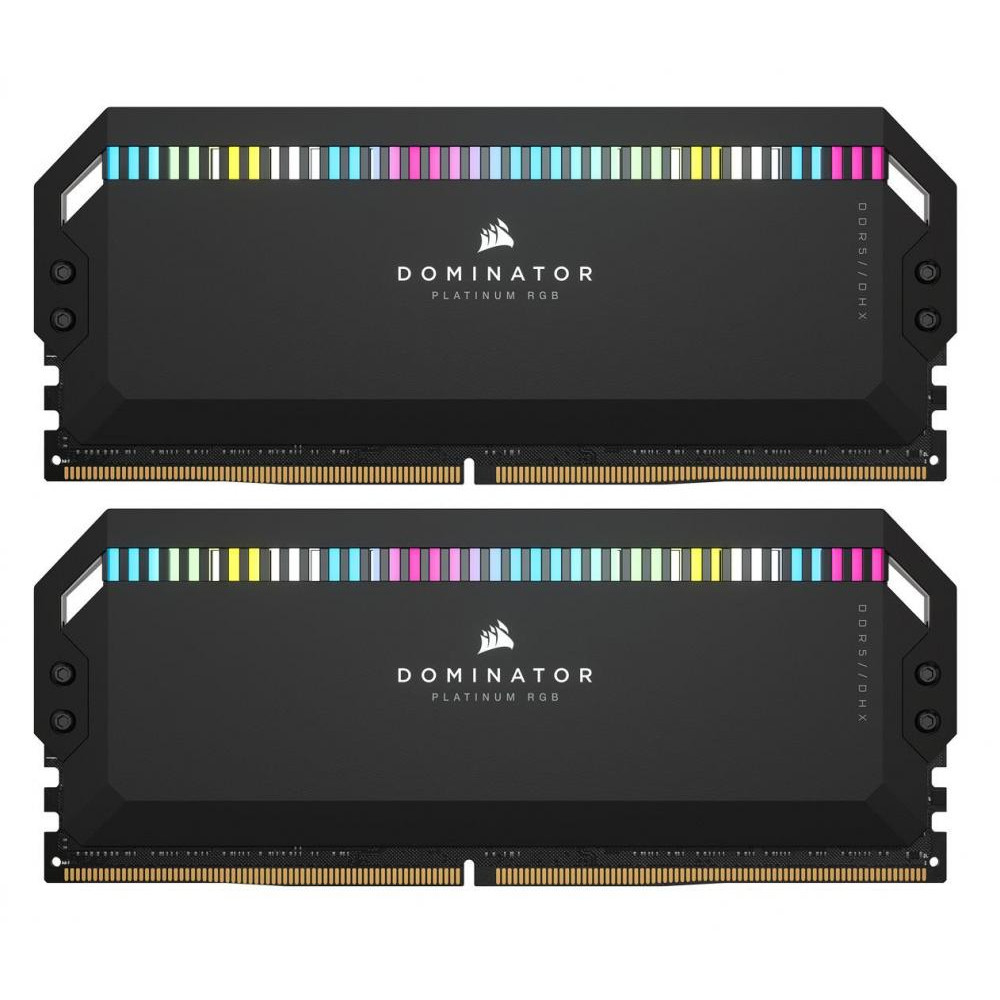 Corsair 32 GB (2x16GB) DDR5 5200 MHz Dominator Platinum RGB (CMT32GX5M2B5200C40) - зображення 1