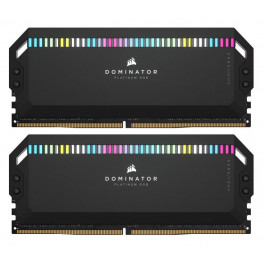   Corsair 32 GB (2x16GB) DDR5 5200 MHz Dominator Platinum RGB (CMT32GX5M2B5200C40)