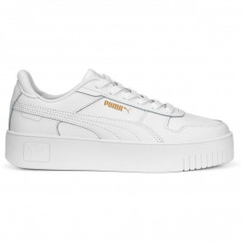   PUMA Жіночі кеди низькі  Carina Street 38939001 40 (6.5UK) 25.5 см  White- White- Gold (4065452875275)