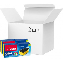   Vileda Губки  Glitzi plus 3шт. (4003790001444)