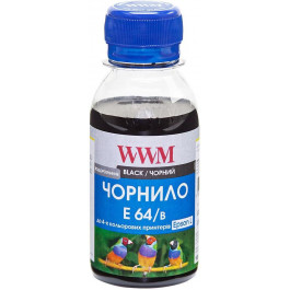   WWM Чернила для Epson L100/ 1300/ 210/ 300/ 350/ 355/ 550/ 555 100г Black (E64/B-2)