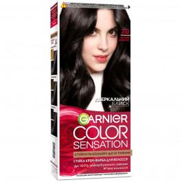   Garnier Крем-краска для волос  Color Sensation №2.0 Черный бриллиант (3600541135772)