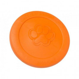   West Paw Игрушка для собак Zisc Large Tangerine/Зиск фрисби (оранжевая) 22 см (747473621362)