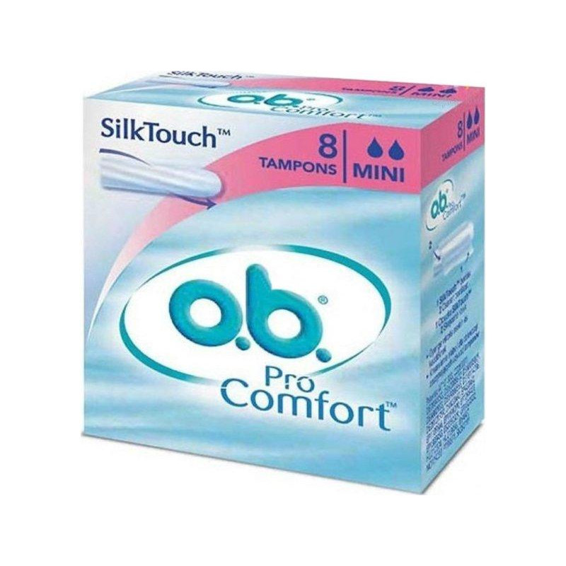 o.b. Женские гигиенические тампоны O.b. ProComfort SilkTouch Mini 8 шт. - зображення 1