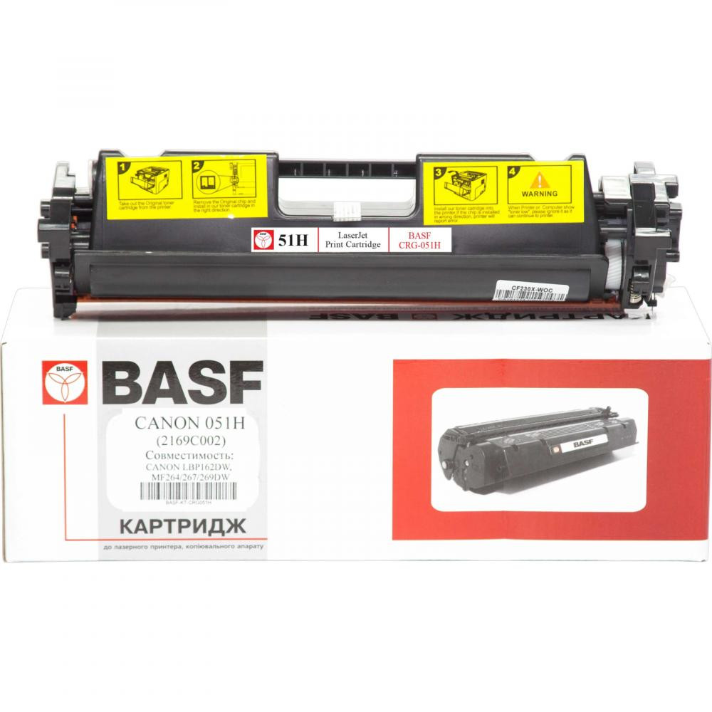 BASF Картридж для Canon LBP-162DW, MF264/267/269DW Black (KT-CRG051H) - зображення 1